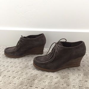 Ralph Lauren suede booties, sz. 7